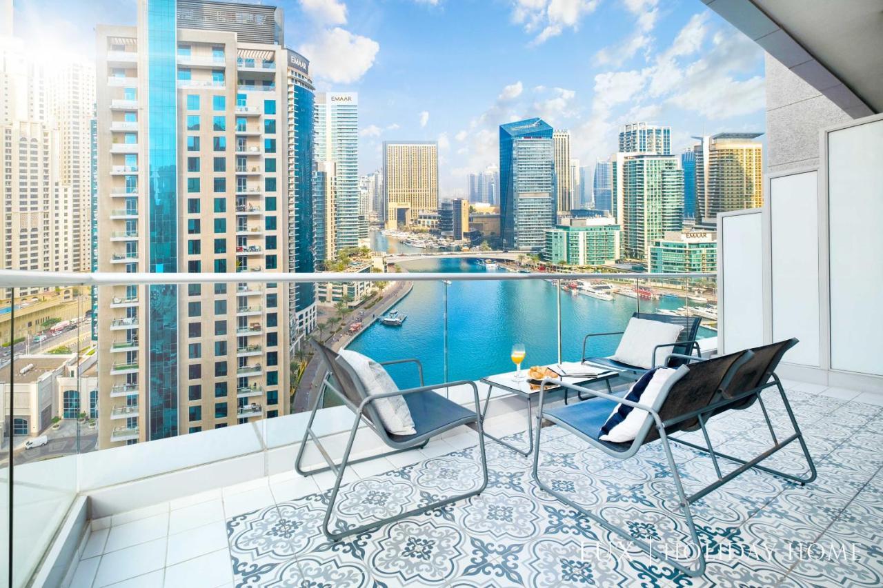 דובאי Lux Marina Promenade Penthouse Suite מראה חיצוני תמונה